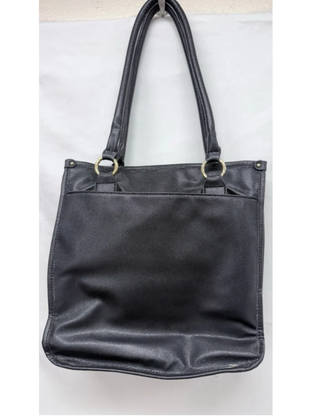 Women's Lulu Guinness Black Gold Tote Bag One Size